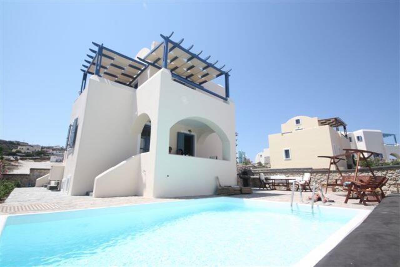 New Villa Apollon Akrotírion エクステリア 写真