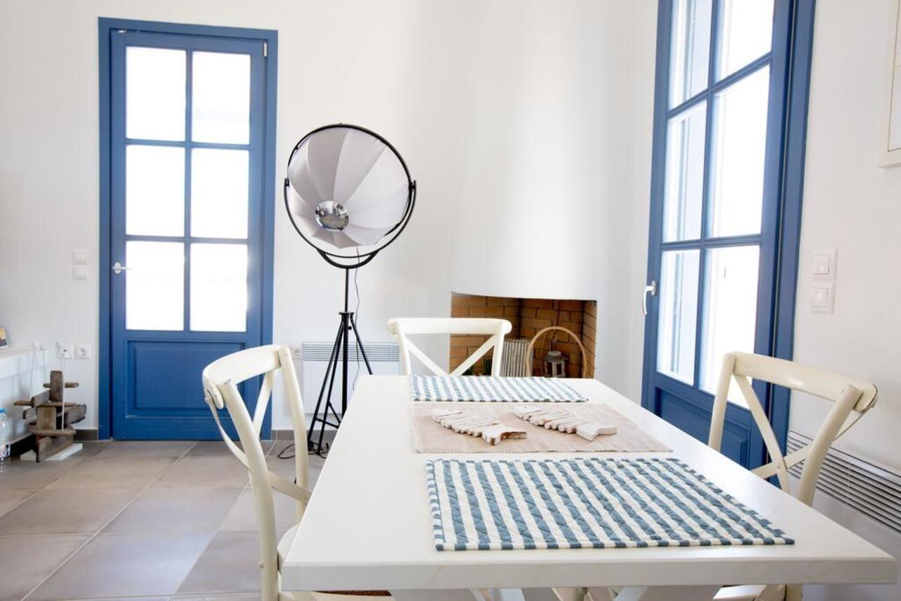 New Villa Apollon Akrotírion エクステリア 写真